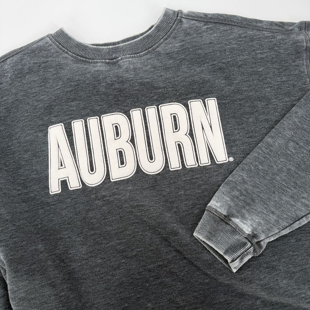 Chicka-d Auburn Sweatshirt Large Gray Women's Fleece Lined